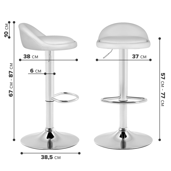 Характеристики Барный стул Ergozen Tailor 1 шт